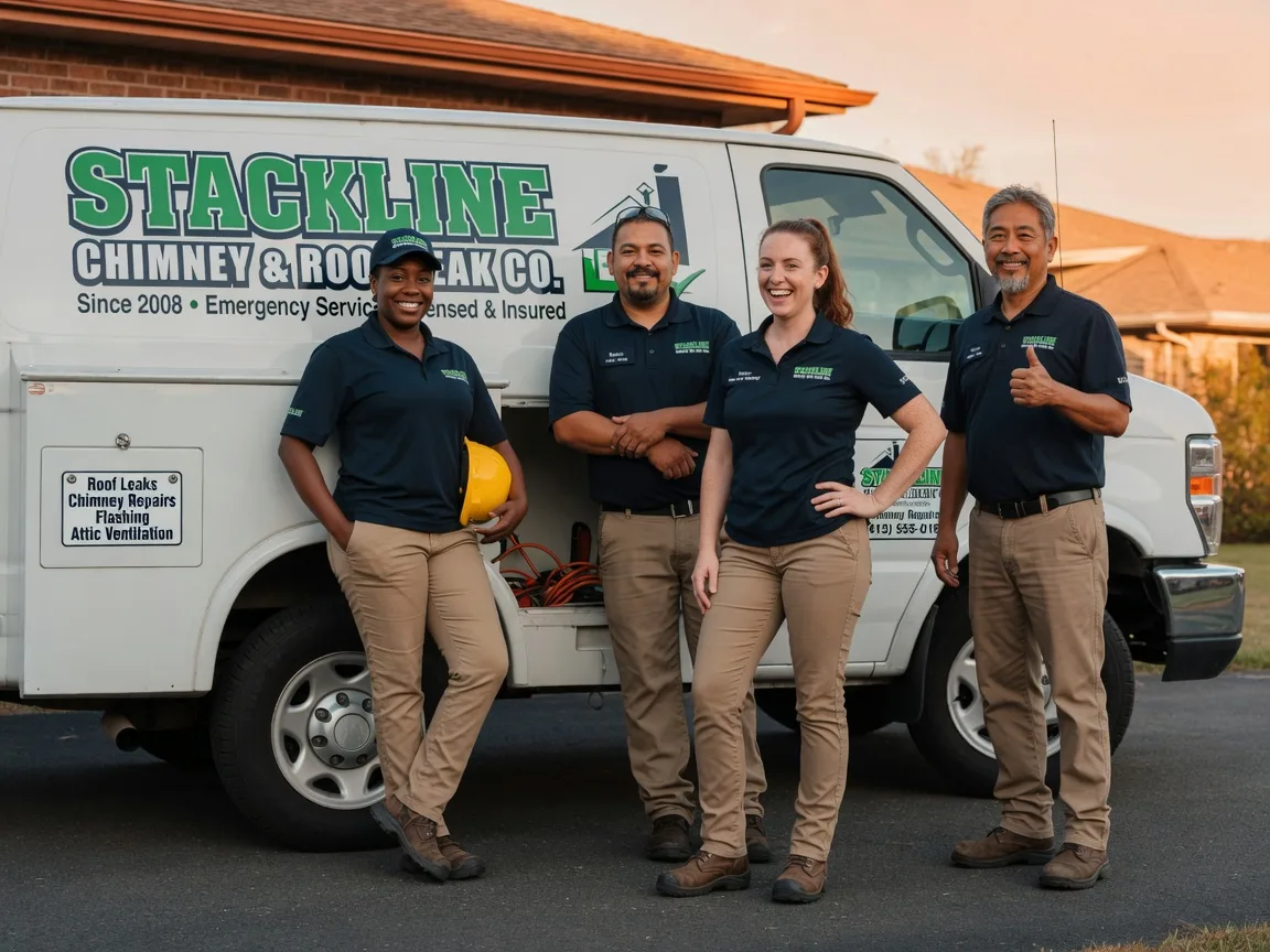 Chimney flashing repair company in Post, OR